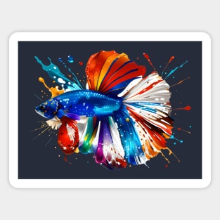 Pisces Betta Fish Magnet